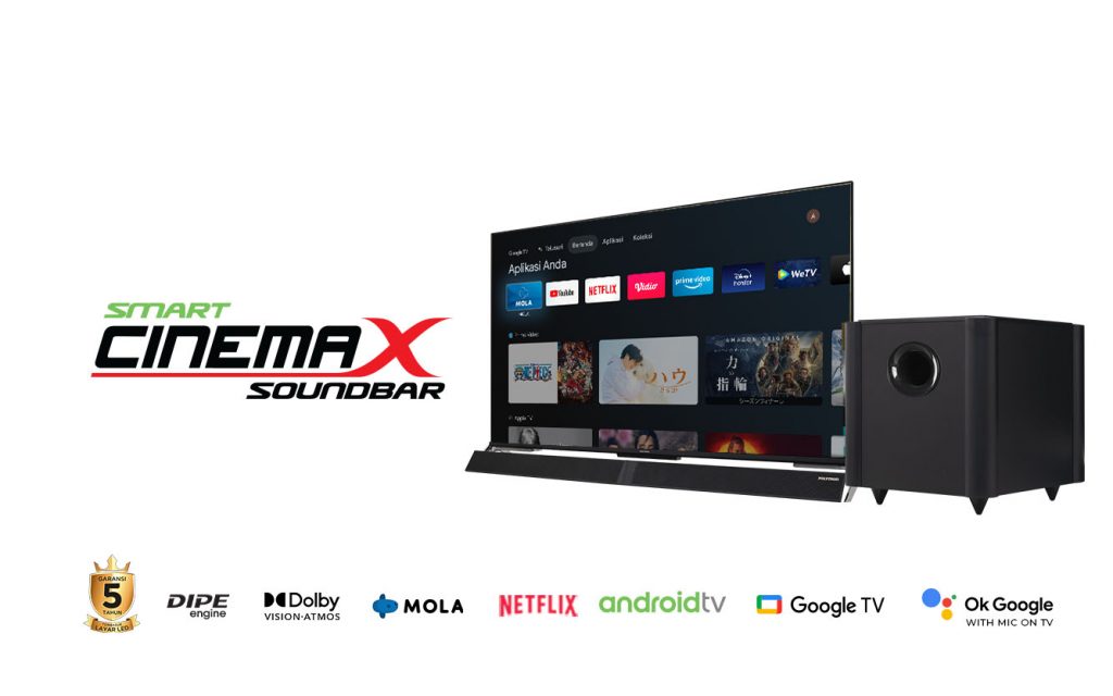 Mengenal Lebih Dekat Google TV Cinemax Soundbar