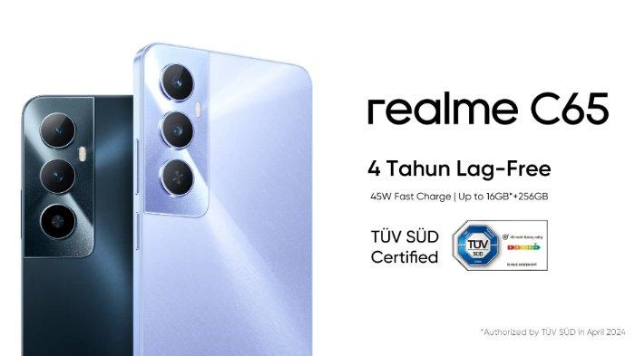 Spesifikasi Realme C65 yang Segera Rilis di Indonesia, Dibekali AI Boost Anti Lemot