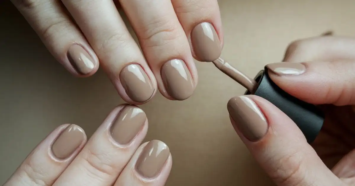How to Get the Perfect Light Brown Nails Color Backstageviral.com