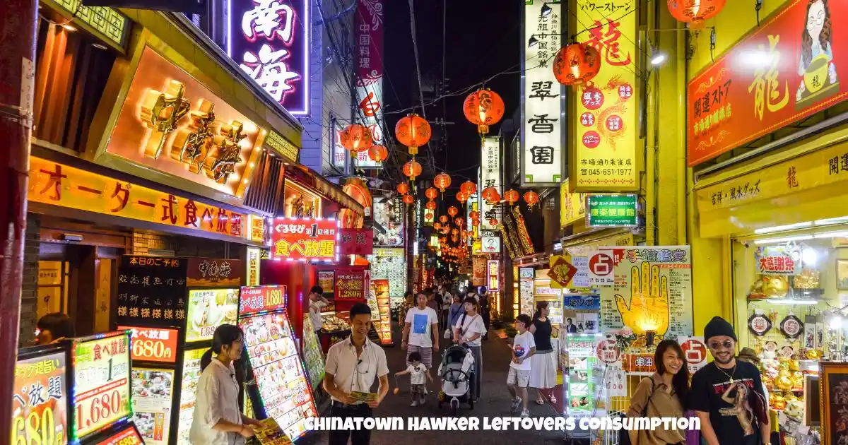 Chinatown Hawker Leftovers Consumption